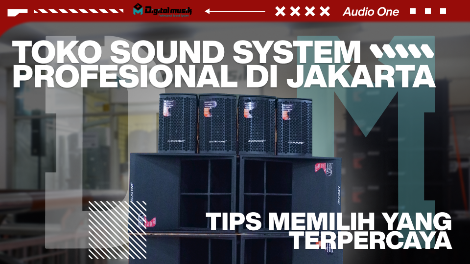 Toko Sound System Profesional di Jakarta: Tips Memilih yang Terpercaya