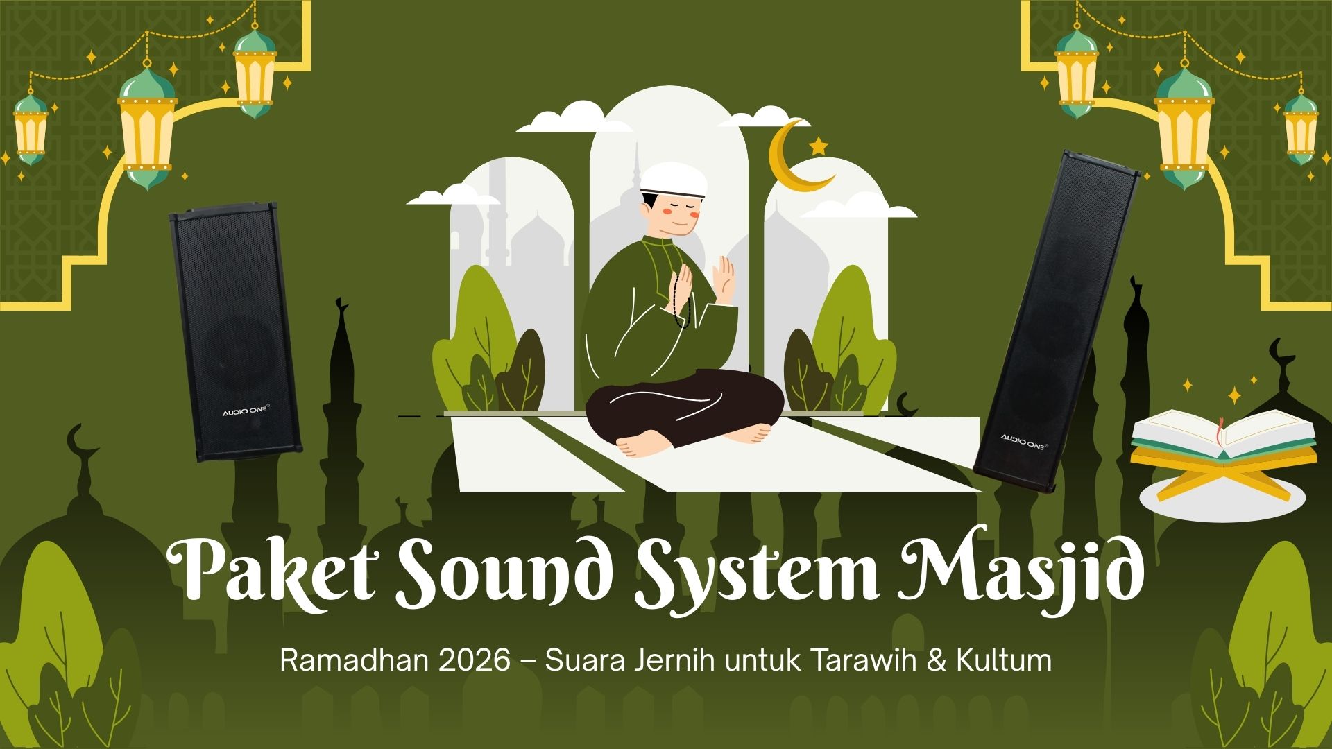 Paket Sound System Masjid Ramadhan 2026 Terbaik
