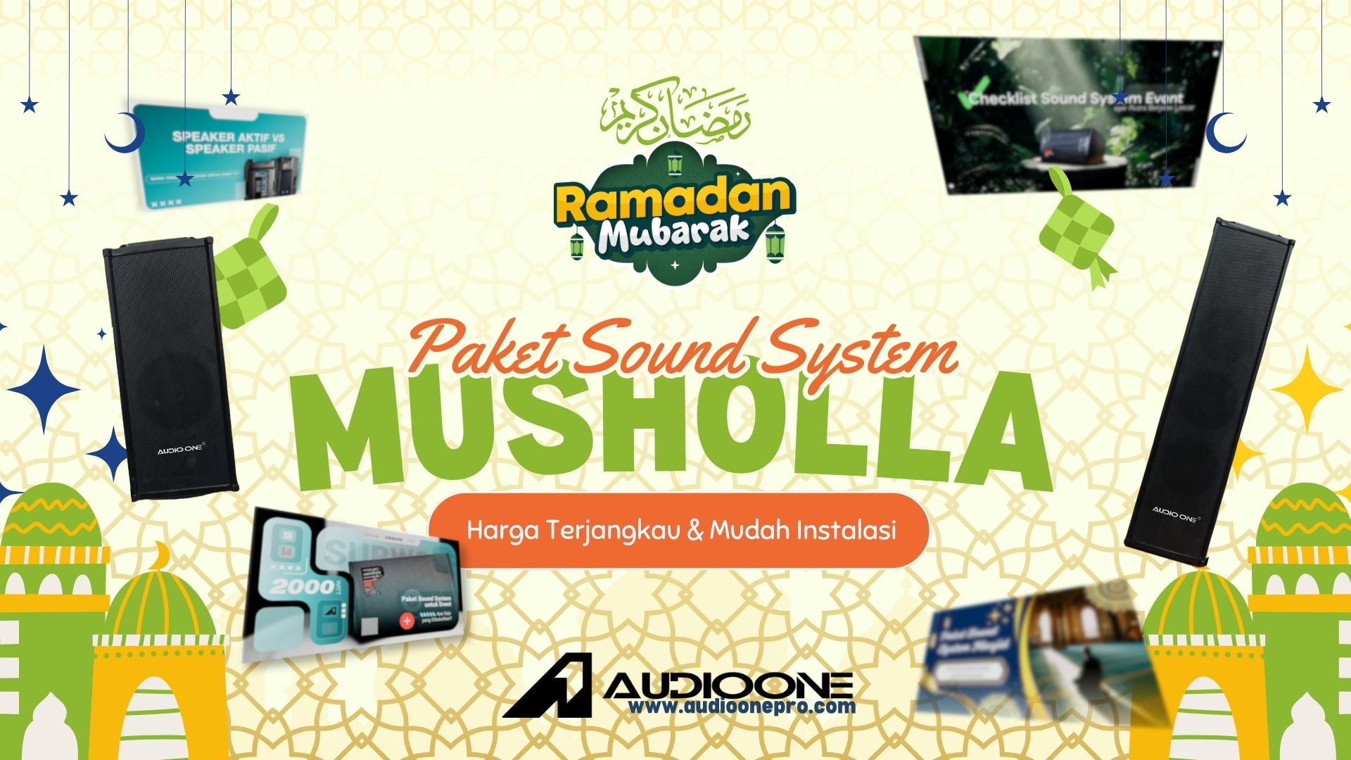 Paket Sound System Musholla Mini – Harga Terjangkau & Mudah Instalasi Terbaik 2026