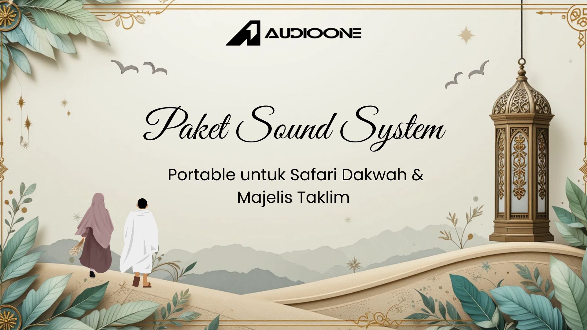 Paket Sound System Portable untuk Safari Dakwah & Majelis Taklim Paling Rekomended & Powerful