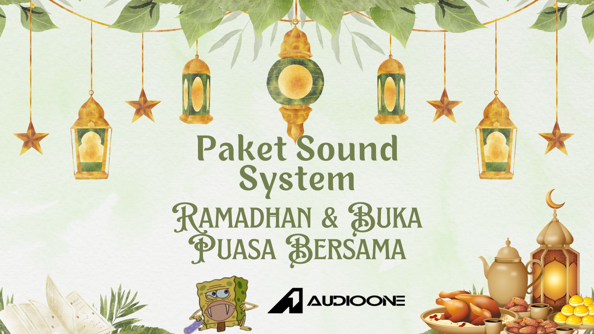Rekomendasi Paket Sound System Event Ramadhan & Buka Puasa Bersama untuk Acara Anda