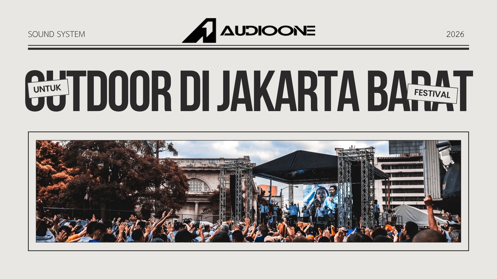 Sound System untuk Event Outdoor di Jakarta Barat: 5 Rekomendasi Speaker Terbaik & Powerful