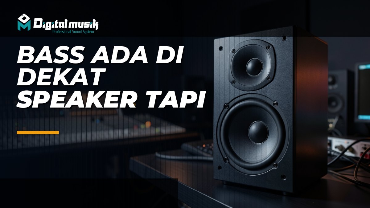Bass Ada di Dekat Speaker tapi Hilang Beberapa Meter, Kenapa?