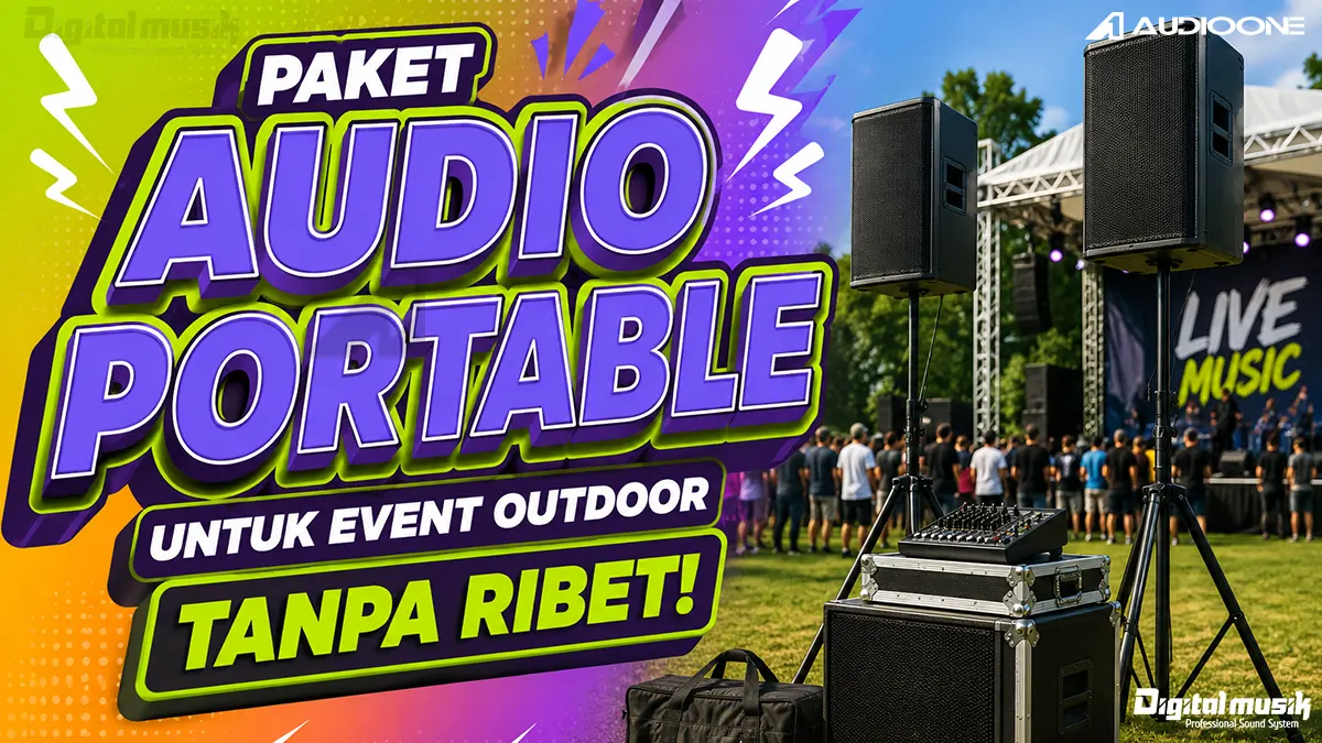 Paket Audio Portable untuk Event Outdoor Terbaik