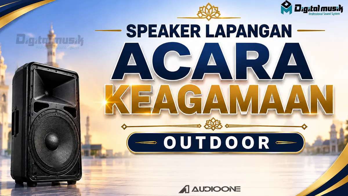 sound system outdoor acara keagamaan