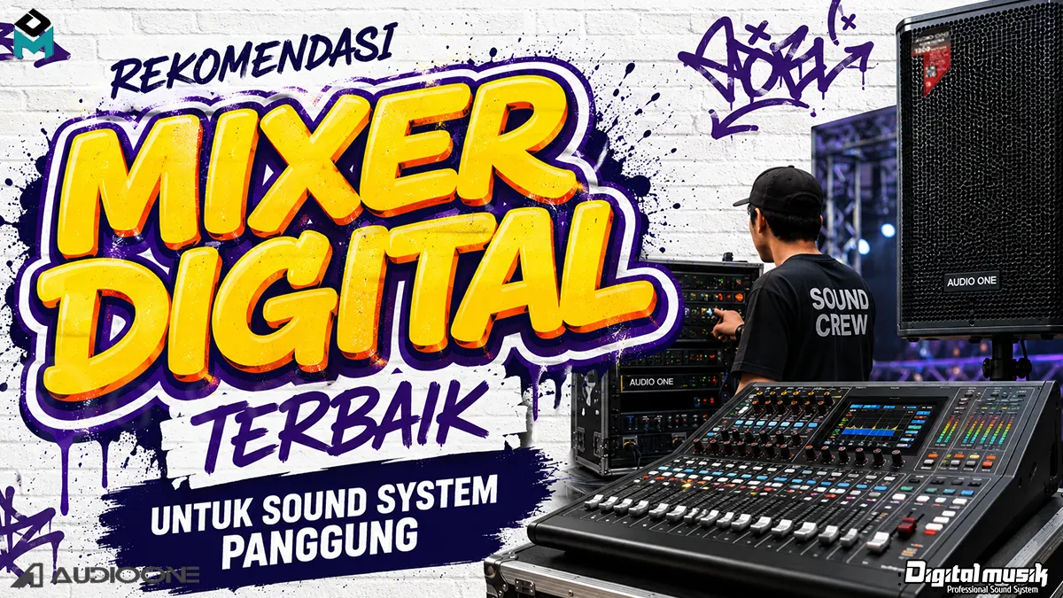 Mixer Digital Terbaik untuk Sound System Panggung: Panduan Lengkap & Rekomendasi Profesional