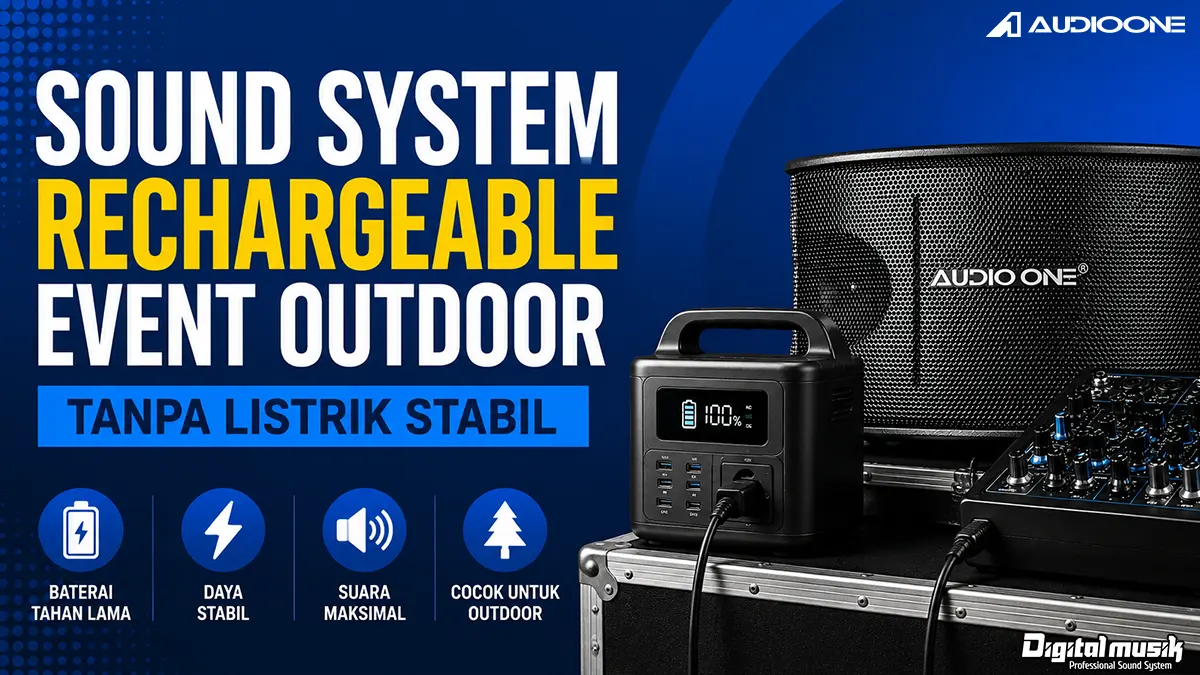 Sound System Rechargeable Terbaik: Solusi Profesional untuk Event Outdoor Tanpa Listrik Stabil