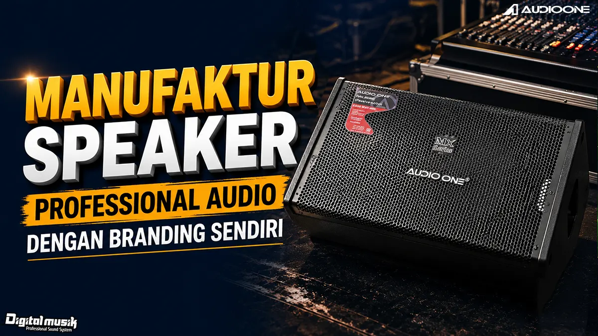 Supplier OEM Audio Profesional untuk Distributor dan Reseller