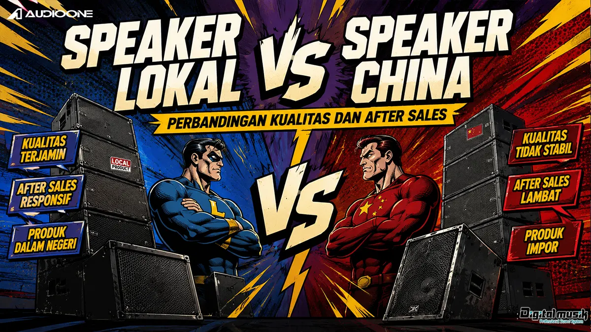 Speaker Lokal vs Speaker China: Perbandingan Kualitas dan After Sales