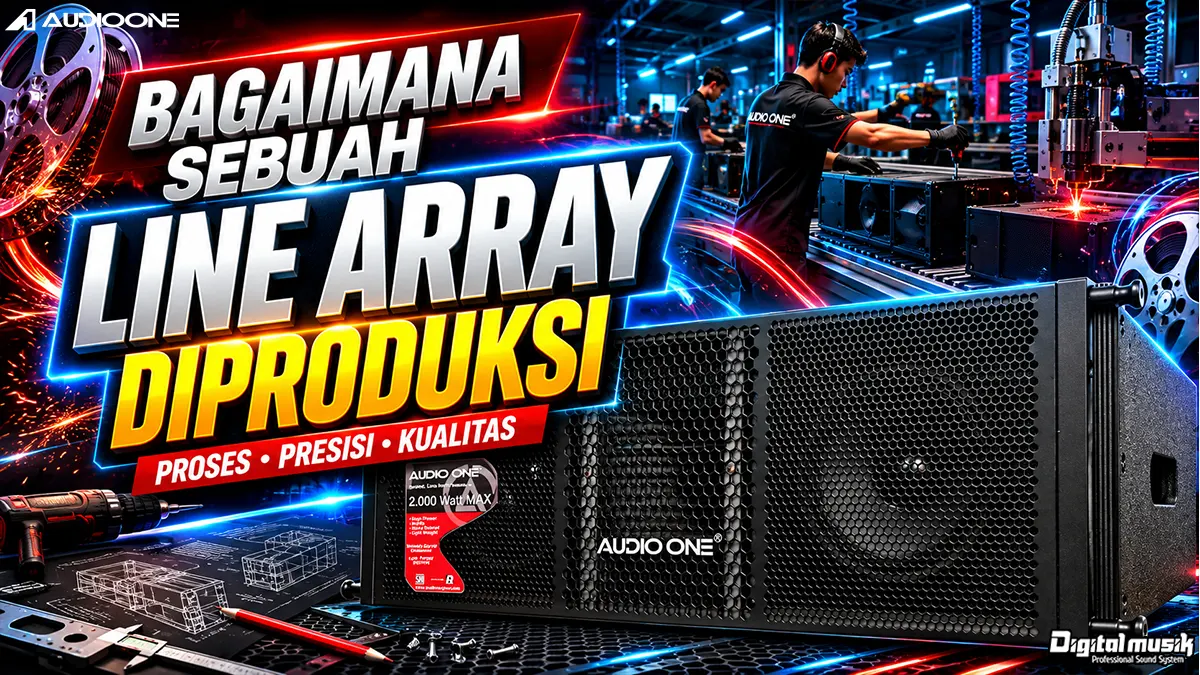 Bagaimana Sebuah Line Array Diproduksi: Panduan Produksi OEM Profesional