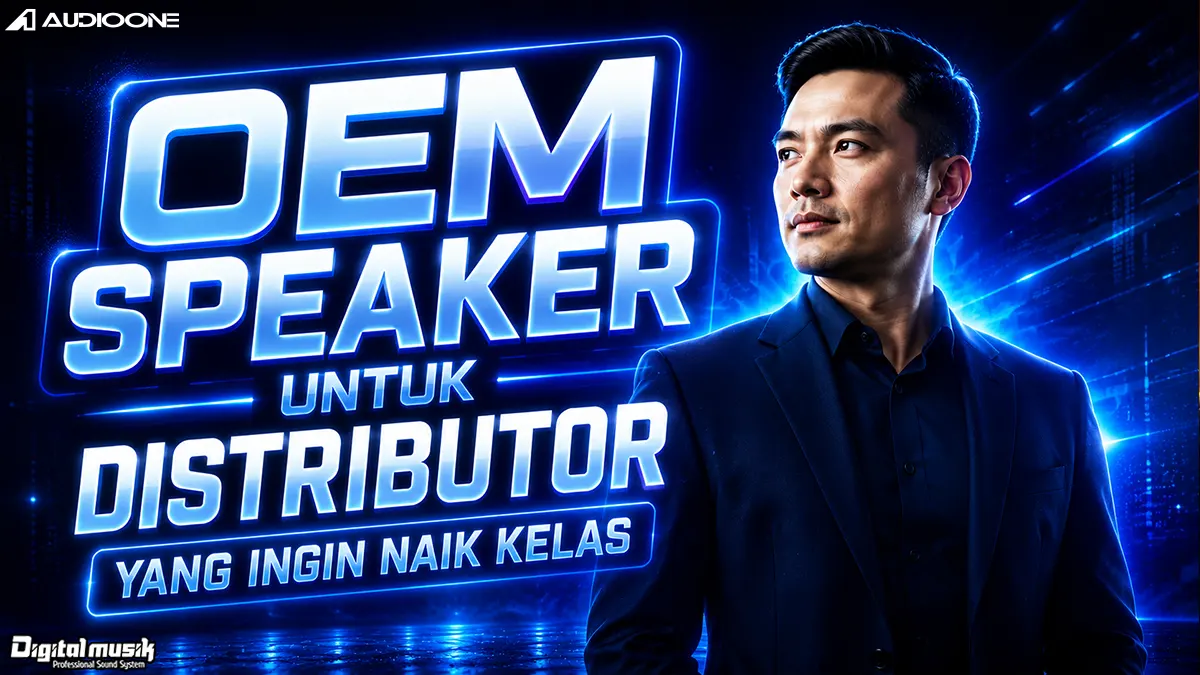 OEM Speaker untuk Distributor yang Ingin Naik Kelas dan Membangun Brand Sendiri