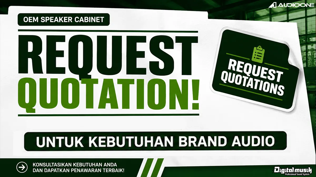 Panduan Request Quotation OEM Speaker Cabinet untuk Brand Audio Anda