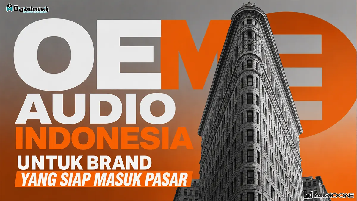 Proses manufaktur speaker cabinet di workshop Digital Musik Indonesia