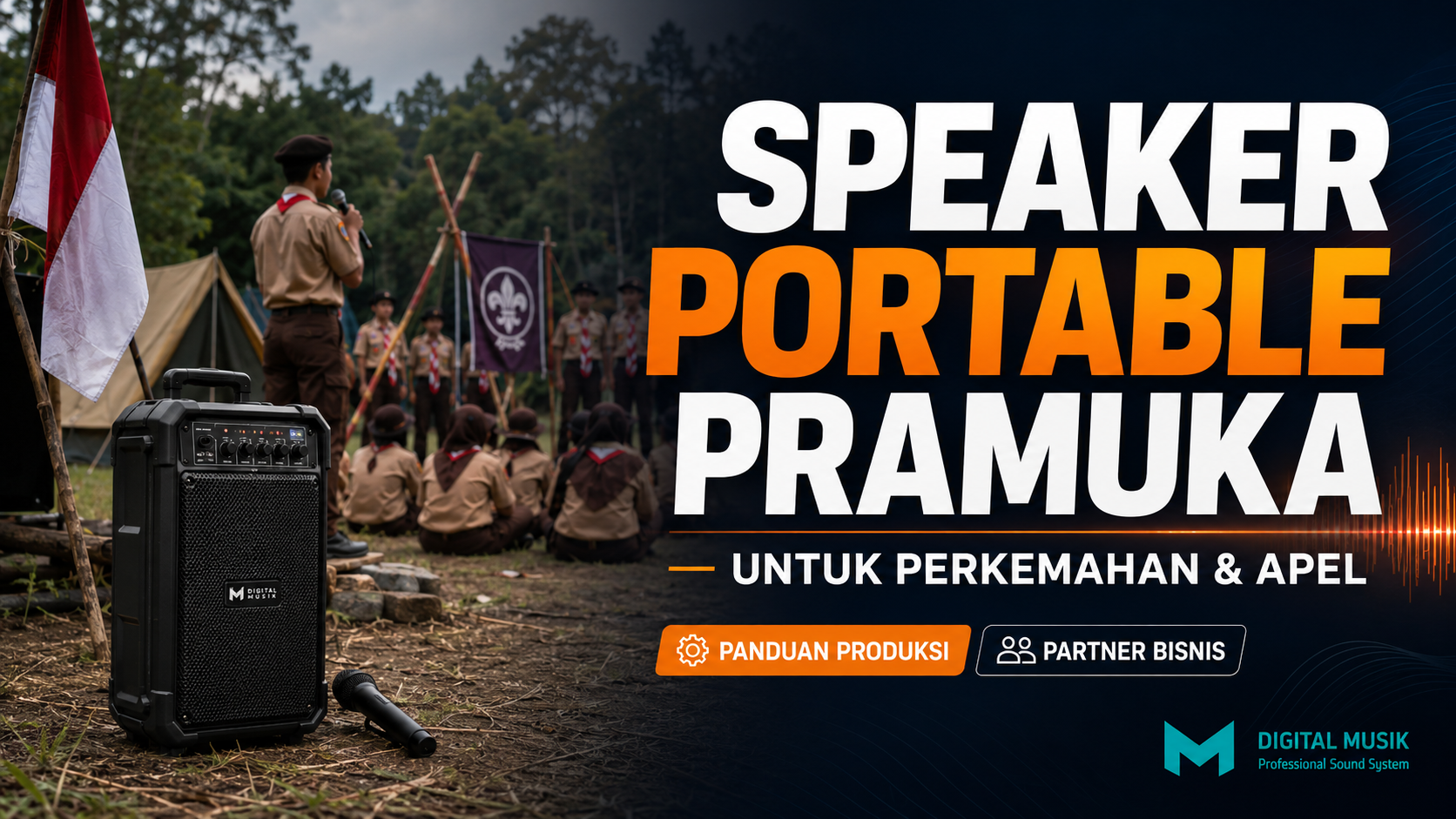 Proses fabrikasi custom speaker portable untuk kebutuhan kegiatan lapangan