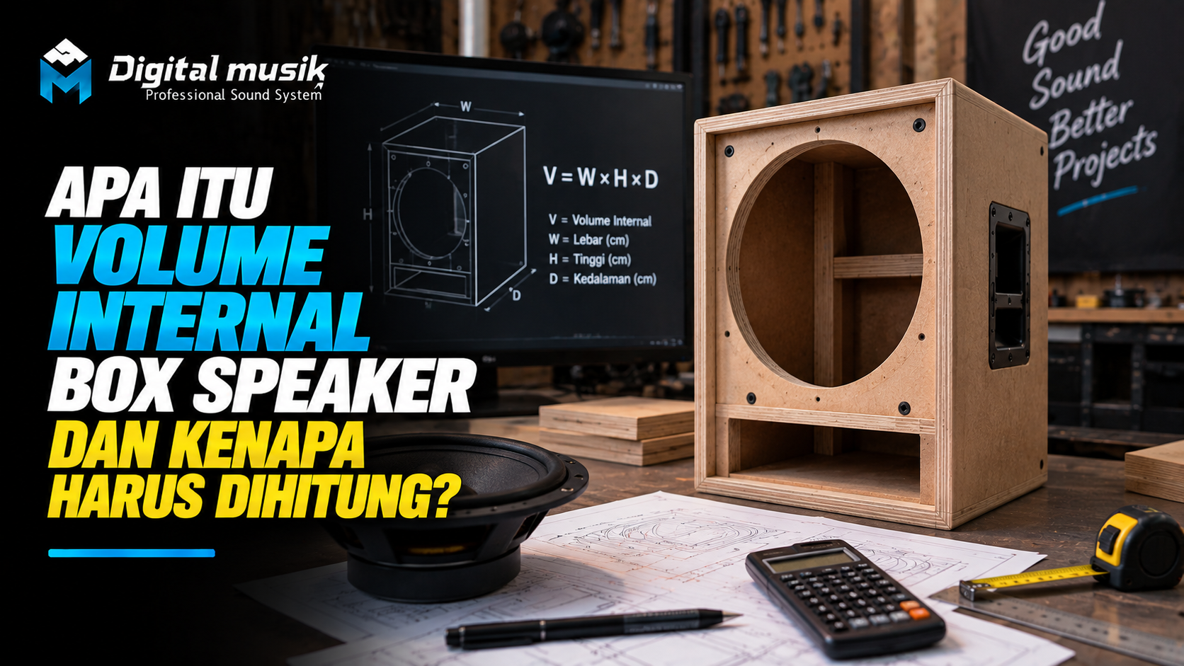 Apa Itu Volume Internal Box Speaker dan Kenapa Harus Dihitung?