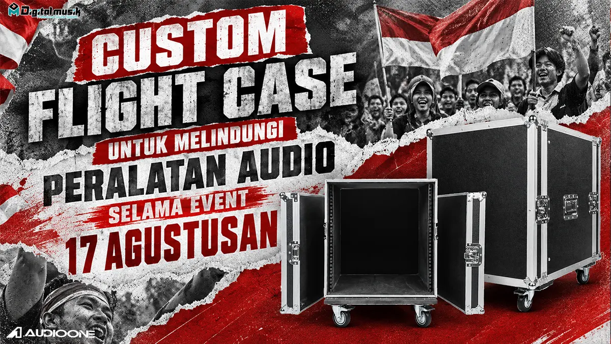 Custom Flight Case untuk Melindungi Peralatan Audio Selama Event 17 Agustus