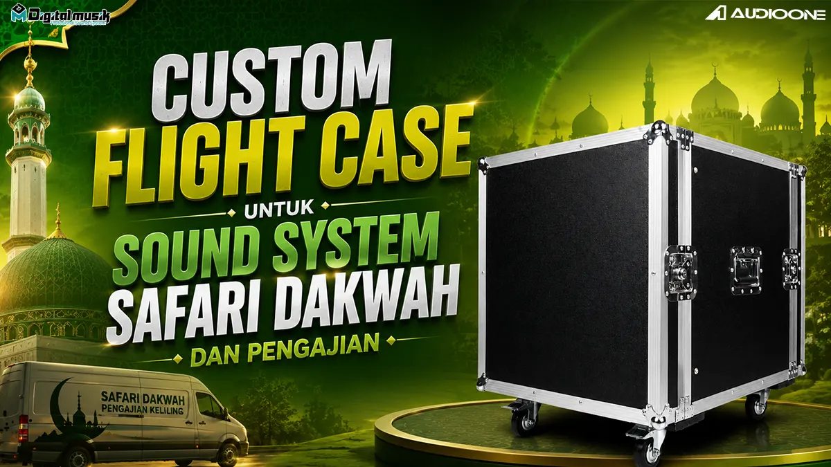 Proses fabrikasi custom flight case untuk perlengkapan sound system profesional