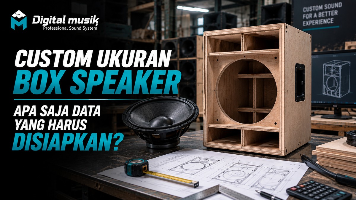 Custom Ukuran Box Speaker: Apa Saja Data yang Harus Disiapkan?