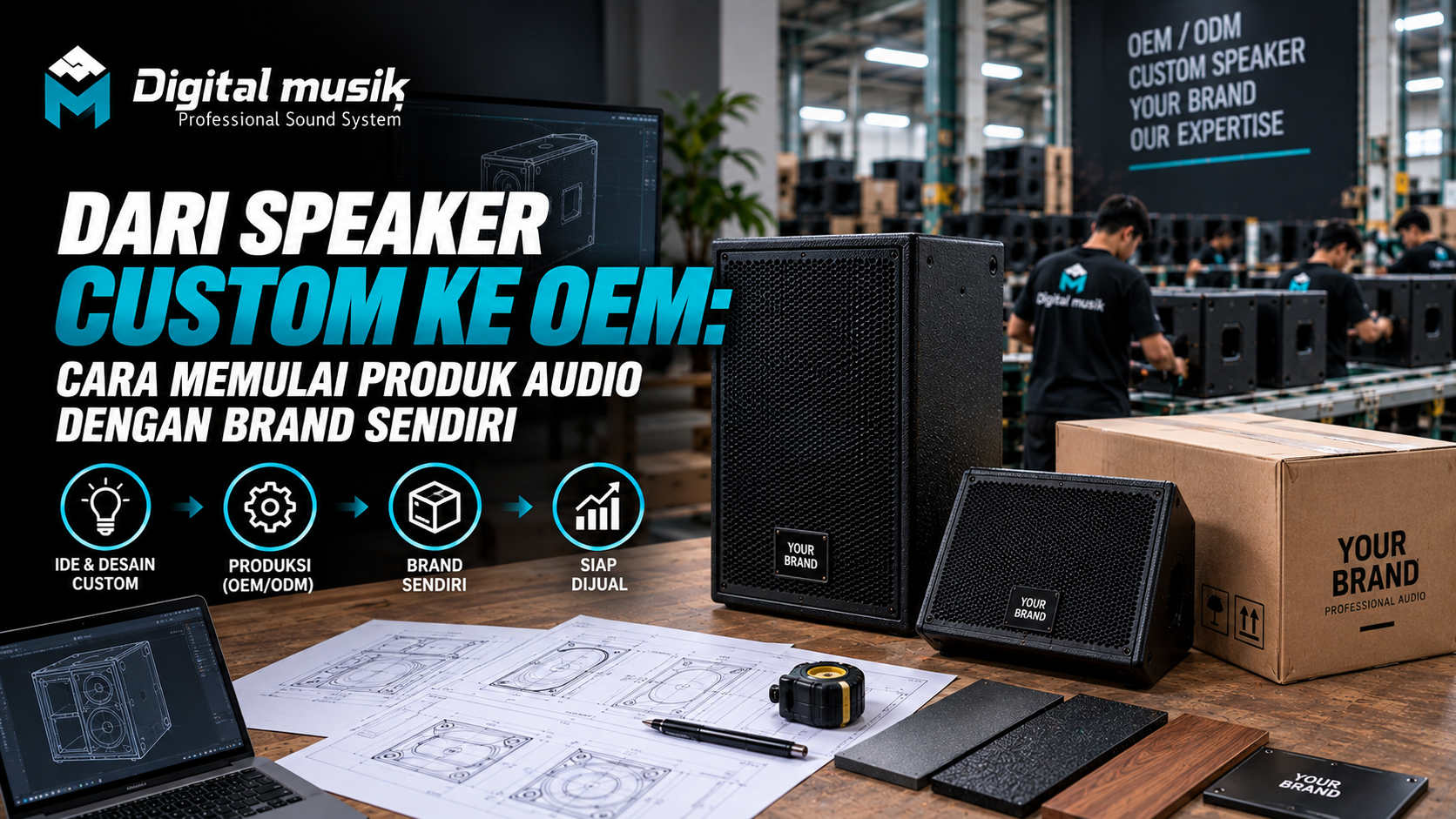 Dari Speaker Custom ke OEM: Cara Memulai Produk Audio dengan Brand Sendiri