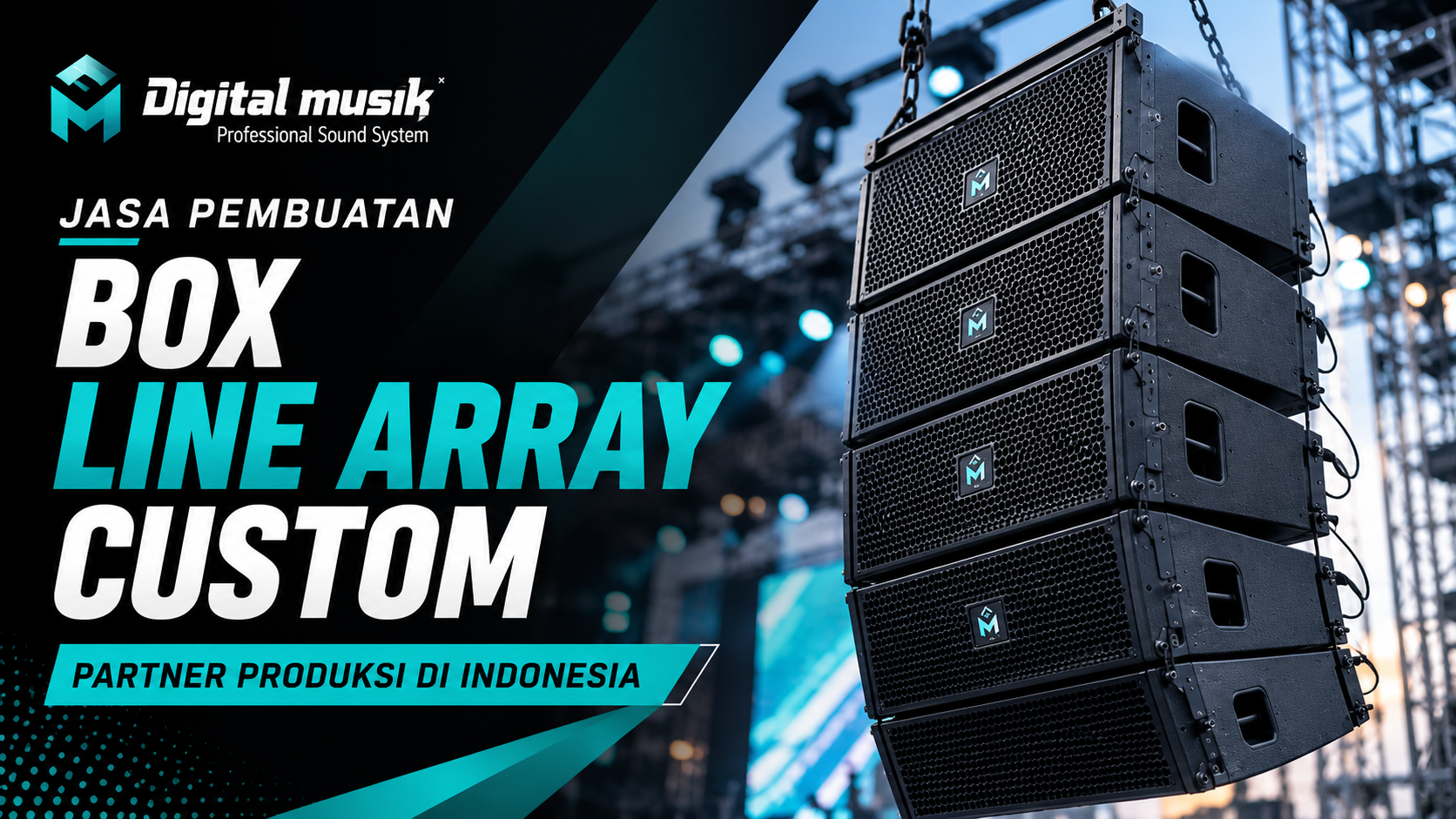 Jasa Pembuatan Box Line Array Custom di Indonesia: Panduan Partner Produksi