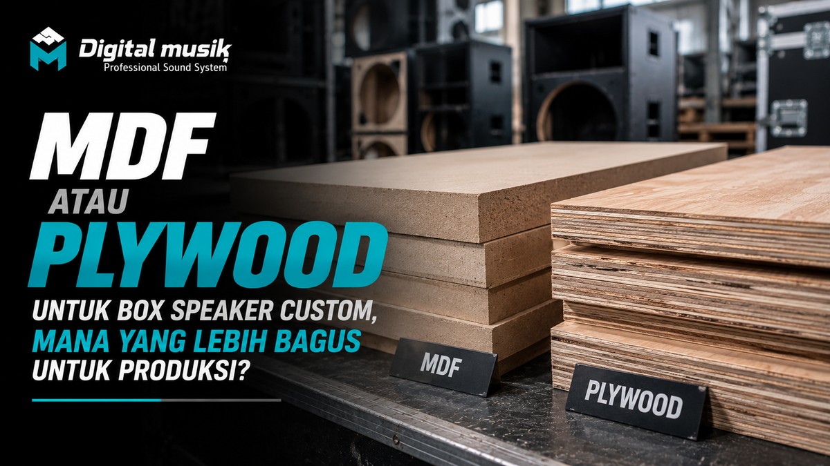 MDF or Plywood for Custom Speaker Box, Which is Better for Production?