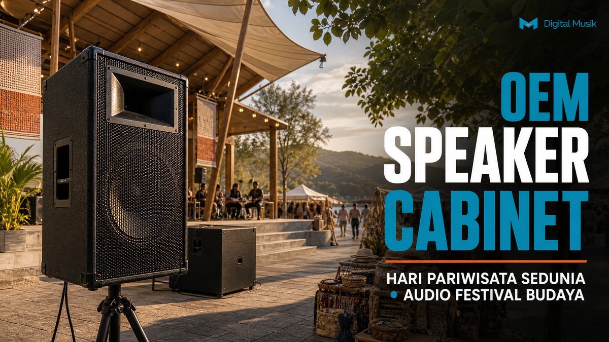 Proses manufaktur OEM speaker cabinet untuk kebutuhan festival budaya