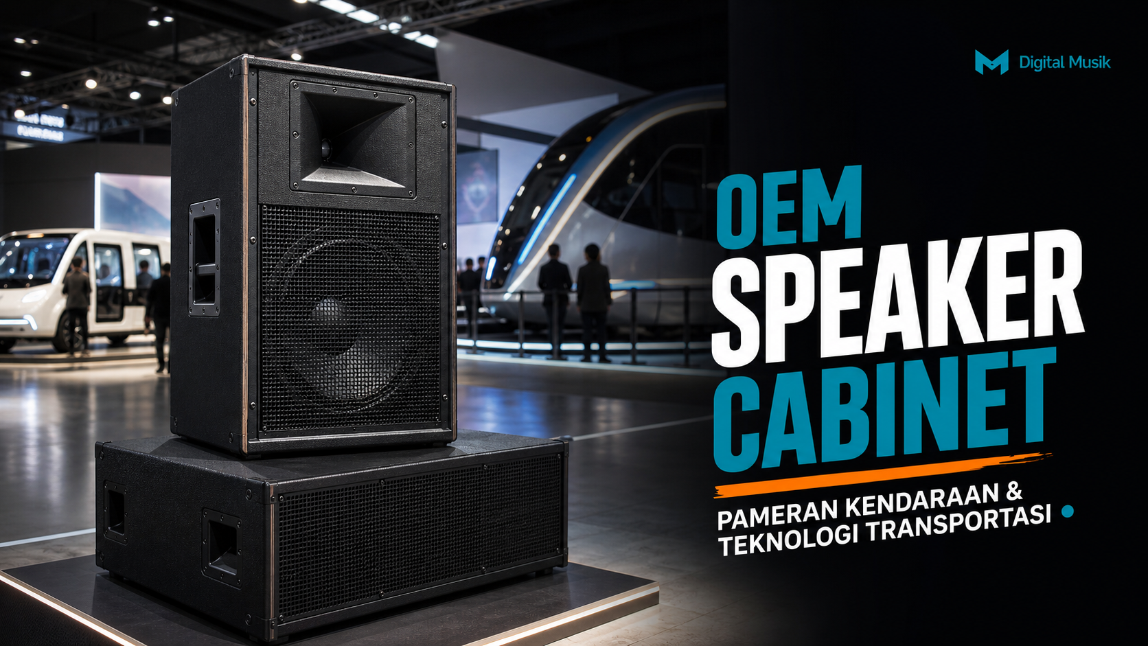 Proses fabrikasi custom speaker cabinet di workshop Digital Musik Indonesia