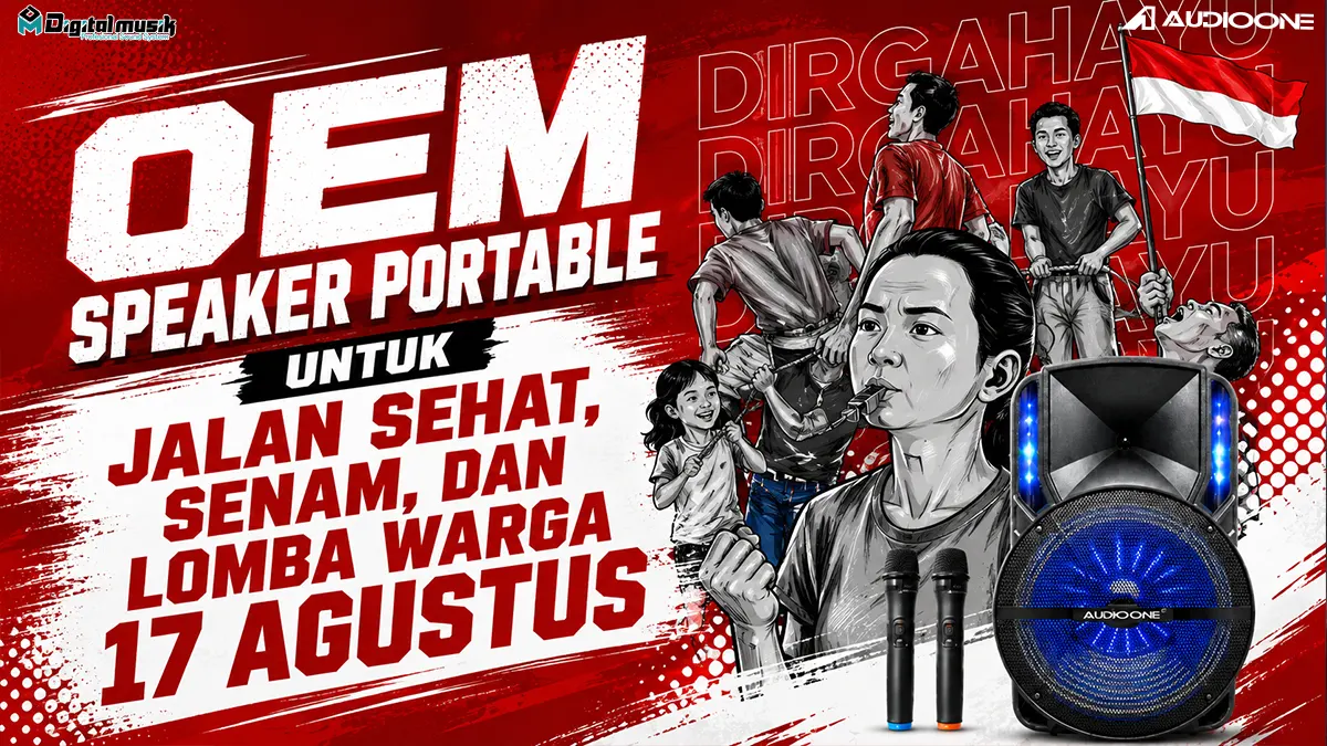 Proses manufaktur cabinet speaker portable untuk kebutuhan event warga