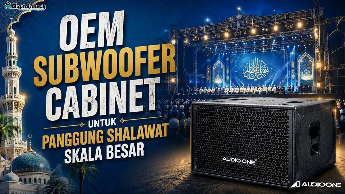 OEM Subwoofer Cabinet Production Strategy for Large-Scale Shalawat Stage