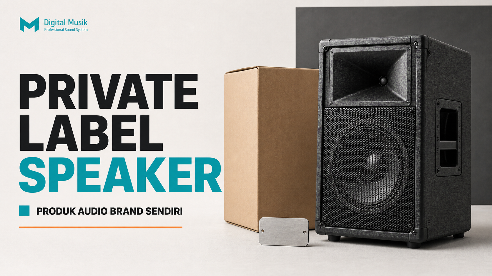 Proses manufaktur speaker cabinet untuk kebutuhan branding radio