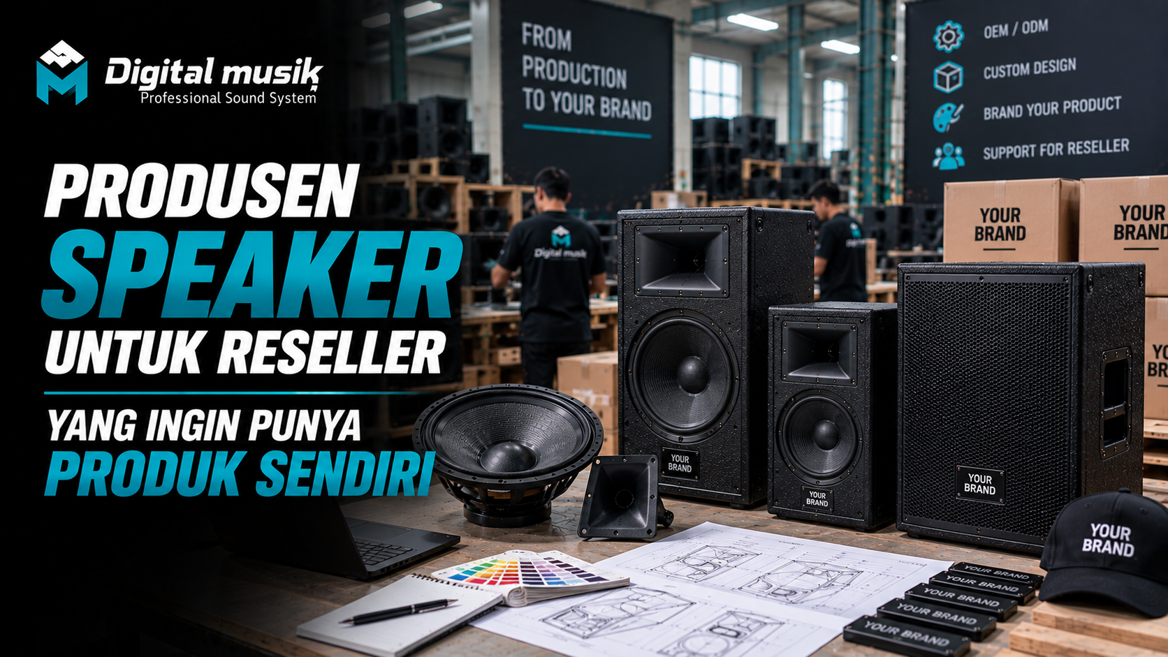 Speaker Manufacturer for Resellers Who Want to Have Their Own Product