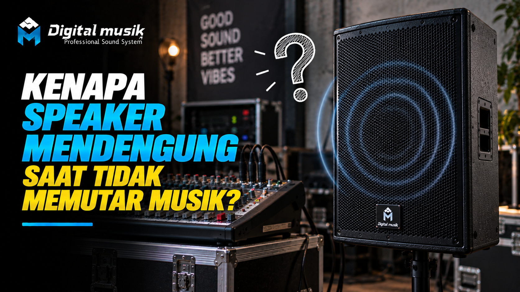 Kenapa Speaker Mendengung Saat Tidak Memutar Musik?